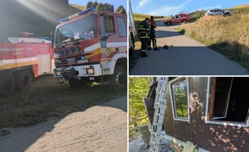 Mestský policajt a hasič v čase voľna zachránili chatu na Malinom Brde. Hasili namiesto lezenia