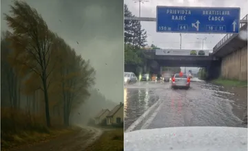 Počasie v Žilinskom kraji sa výrazne zhorší, platia tri rôzne výstrahy. Vodiči aj turisti, pozor!