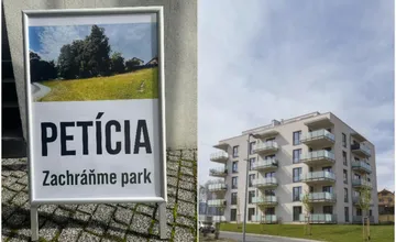 Obyvatelia bojujú o posledný kus zelene v centre mesta. V parku pri Liptovskom múzeu má vyrásť bytový dom