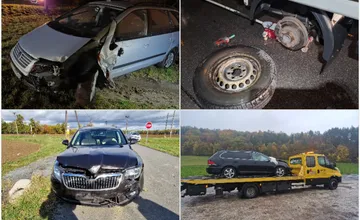FOTO: Šialený piatok na cestách. Žilinskú odťahovku volali k deviatim incidentom, čo sa stalo?