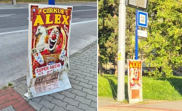 Cirkusy zvolili novú taktiku. Na opakovaný problém s reklamou je aj mestská polícia prikrátka