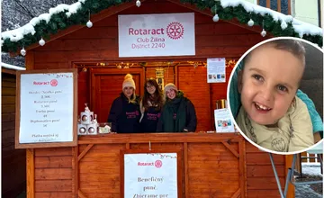 Horúci punč za príspevok pre ťažko chorého Lukáška. Na vianočných trhoch v Žiline môžete aj pomáhať