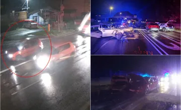 Polícia zisťuje, komu patrí červený Volkswagen s čadčianskou značkou. Zapríčinil nehodu troch áut v Žiline?