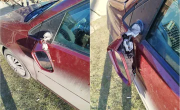 Vandalizmus v Rajeckej doline: Obyvatelia jednej ulice si našli odtrhnuté spätné zrkadlá na autách