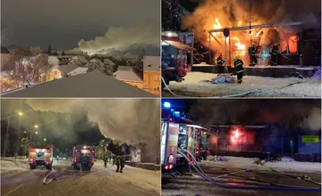 VIDEO: Od železničnej stanice stúpal hustý dym, ktorý vystrašil Martinčanov. Čo zhorelo?
