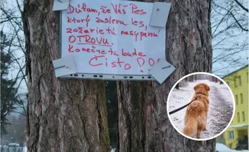 Dúfam, že váš pes zožerie otravu. Odkaz na strome v Dolnom Kubíne pobúril obyvateľov 