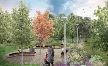 Zanedbané miesto na Vlčincoch sa zmení na nepoznanie. Nový Hill Park za 776-tisíc eur už rastie