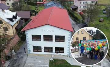 VIDEO: Balóniky v rukách, radosť v očiach. Deti na Kysuciach svoju školu po polročných prázdninách takmer nespoznali