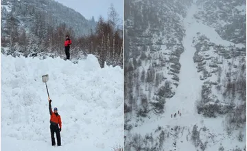 Horskí záchranári varujú. V Západných Tatrách hrozia lavíny, vyhlásený je 3. stupeň výstrahy