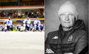 Martinský hokej zasiahla smutná správa, zomrel Ján Galamboš. Boli ste pán tréner, odkazujú mu do neba jeho zverenci