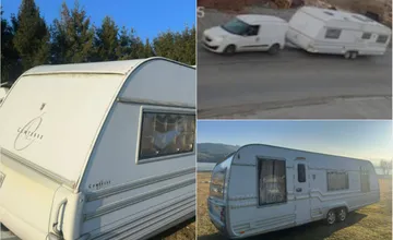 Z autokempu na Orave zmizol drahý obytný príves. Priviezli ho z Nemecka, hľadá ho HAKA