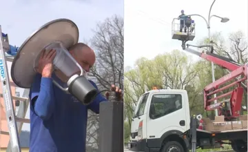 FOTO: Ružomberok ide meniť verejné osvetlenie za milióny, niektoré lampy sú staré aj 50 rokov