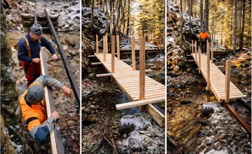 Obľúbená Juráňova dolina na Orave bude bezpečnejšia. Turistom sprístupnia nový most