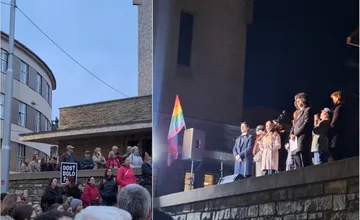 Žilina vyšla do ulíc: „Zvoníme na poplach!“ Študenti tvrdo kritizovali vládu aj smerovanie Slovenska