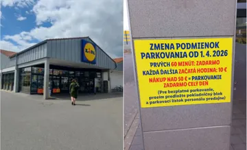 Parkovanie pri Lidli na Kysuckej menia: Vodiči ho zneužívali, po hodine zaplatíte 10 eur