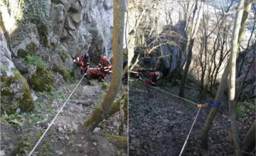 FOTO: Pri tragédii vo Vyšnokubínskych skalách našli v rokline telo bez známok života