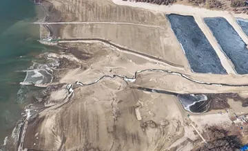 VIDEO: Liptovská Mara je opäť spolovice prázdna. Sneh ju nenaplní, všetko závisí od počasia