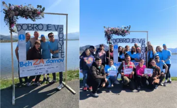 VIDEO: Beh v Žiline spojil ľudí pre dobrú vec, obyvatelia takto vybehali výťah pre imobilných susedov