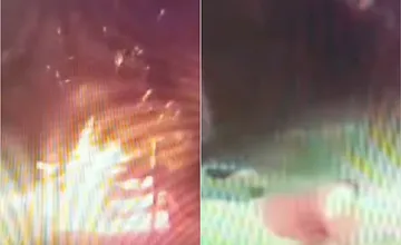 VIDEO: Opitý muž si v lese založil vysokú vatru, ľahol si k nej na zem. Oheň nemal čím uhasiť