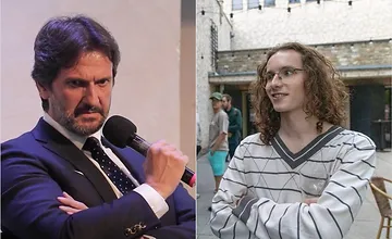 VIDEO: Gymnazista Muro sa vybral za Kaliňákom aj na diskusiu do Žiliny. Otvoril tému nákupu zbraní od Izraela