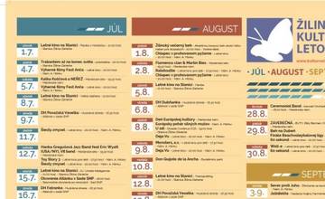 Čo nás čaká v lete. Žilinské kultúrne leto program