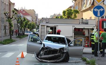 Dopravná nehoda na ulici Moyzesova - 1.mája 2014
