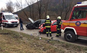 Dopravná nehoda v Belej pri Žiline - vinníka nehody museli vystrihávať