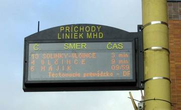 Elektronické tabule na zastávkach MHD - čo ste možno nevedeli