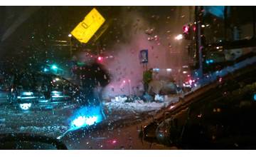 Na Košickej ulici horel automobil