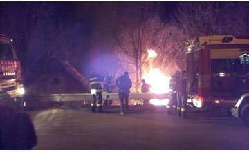 Neznámy páchateľ podpálil humno v Belej