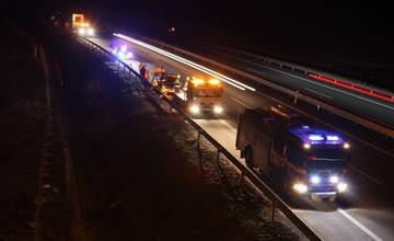 Po diaľnici v protismere s následkom nehody