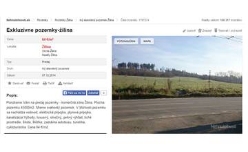 Pozemok z predvolebnej kauzy - vedľajšia parcela je na predaj!