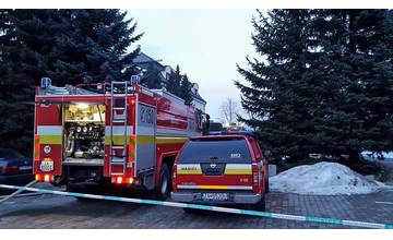 Požiar vo Ville Nečas, pravdepodobne došlo k výbuchu