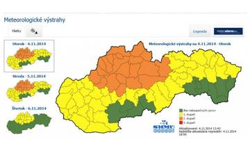 Pozor, pre Žilinu platí výstraha 2.stupňa pred vetrom