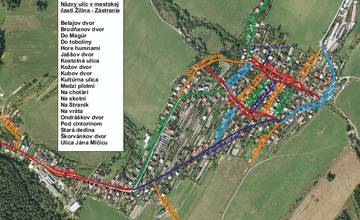 Prideľovanie orientačných čísiel v mestskej časti Žilina - Zástranie bez obmedzenia