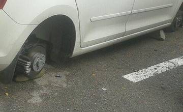 V Žiline sa rozmáhajú krádeže kolies - buďte obozretní!