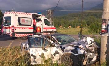 Vážna dopravná nehoda na križovatke Varín - Koňhora