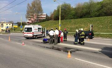 Vodič z okresu Čadca nedal prednosť motocyklistovi na ulici Vysokoškolákov