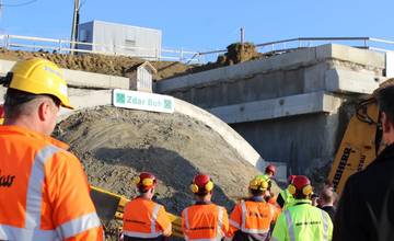 Začiatok razenia ďalšieho tunela pri Žiline