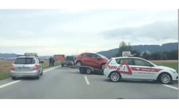 Žilina je opäť upchatá, na Šibeniciach sa stala dopravná nehoda