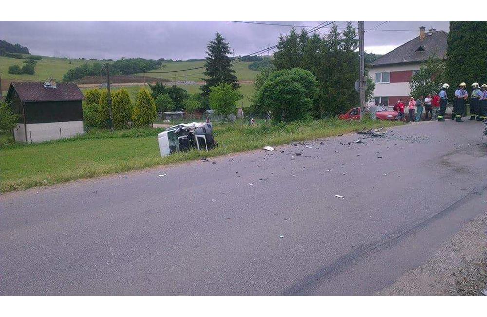 Dopravná nehoda Bitarová 15.6.2015, foto 2
