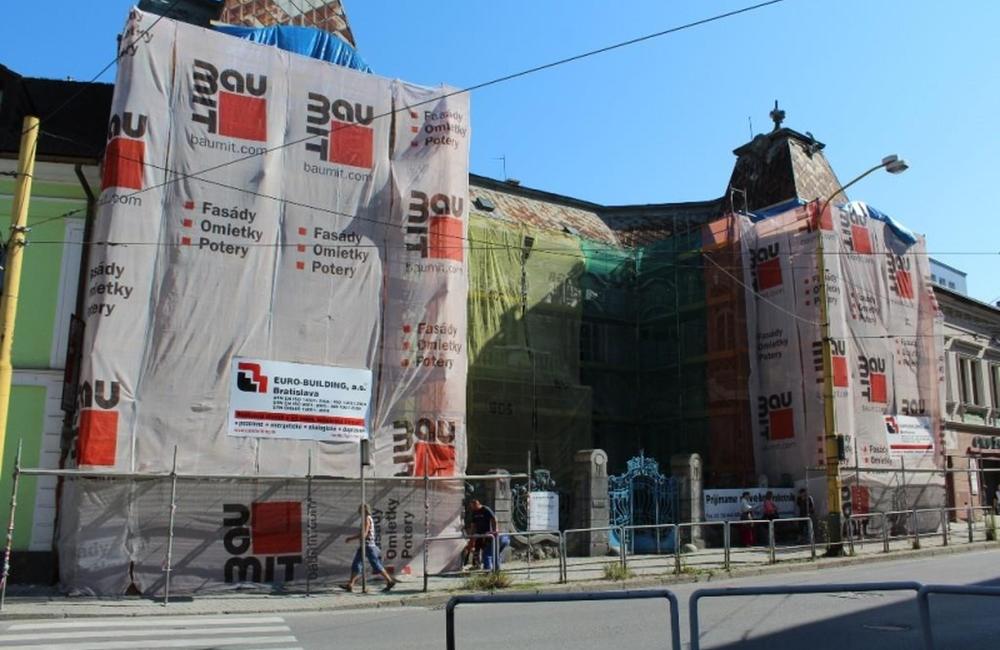 Rekonštrukcia Rosenfeldovho paláca v Žiline, foto 3