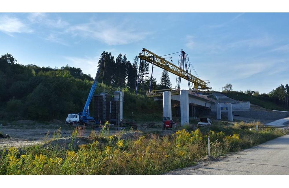 Výstavba ďalšieho mosta na D1 Hričovské Podhradie - Lietavská Lúčka, foto 1