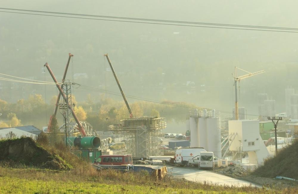 Výstavba D3 - Považský Chlmec - 15.11.2015, foto 8