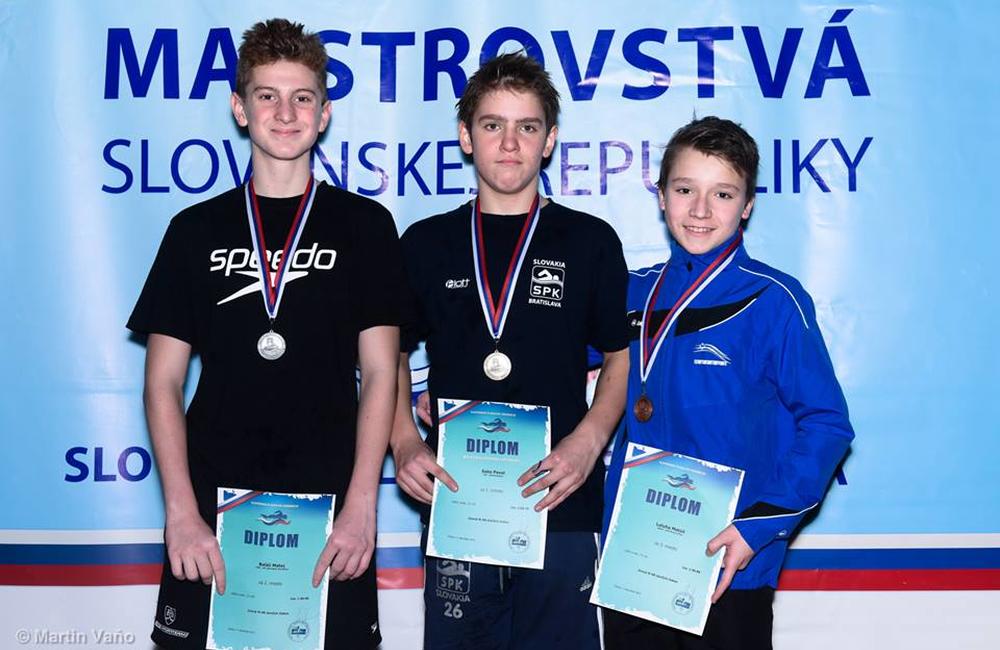 Zimné majstrovstvá Slovenska v plávaní starších žiakov Nereus, foto 1