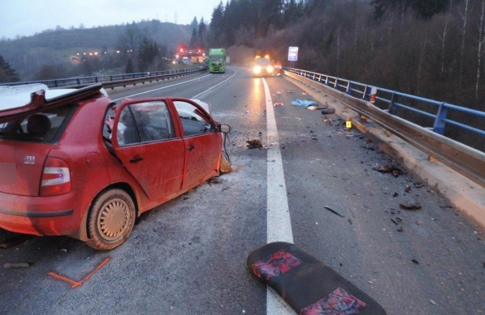 Dopravná nehoda Čadca, tunel Horelica - 15.12.2015, foto 5