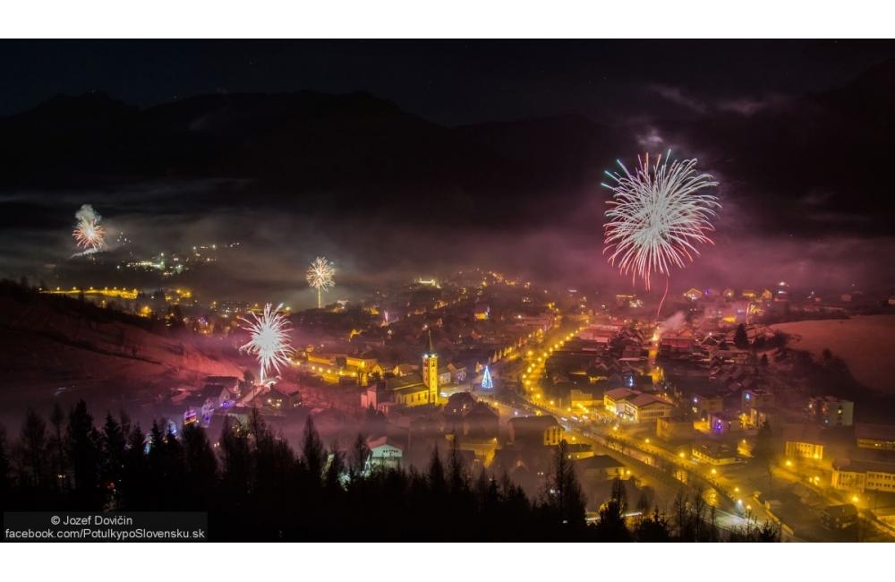 Novoročné ohňostroje v Terchovej 2016, foto 3