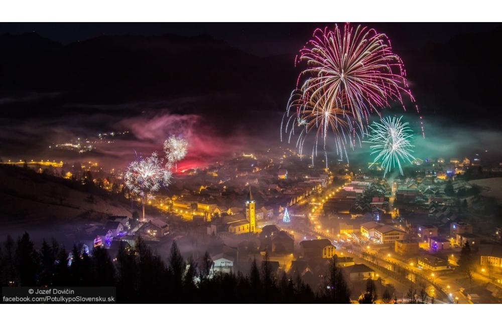 Novoročné ohňostroje v Terchovej 2016, foto 4