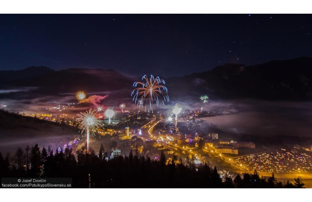Novoročné ohňostroje v Terchovej 2016, foto 7
