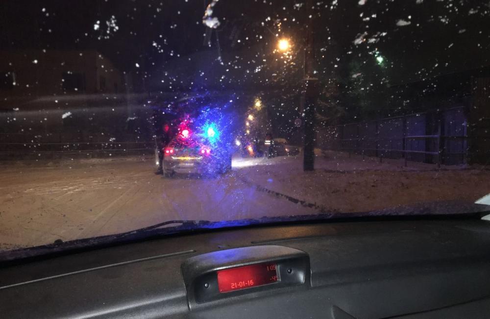 Sneženie a nehody 21.01.2016, foto 2